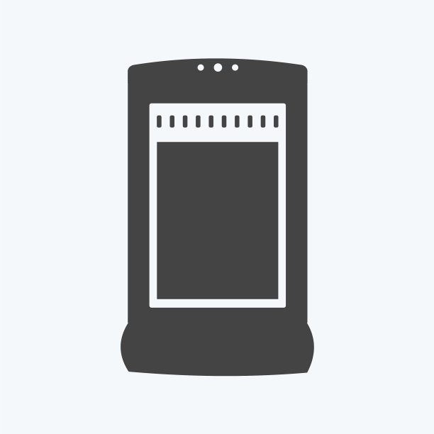 图标加热器-字形风格-简单的可编辑笔画图片下载