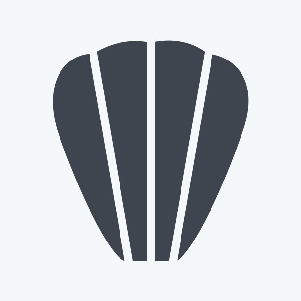 图标玛德琳-字形风格-简单的可编辑图片下载