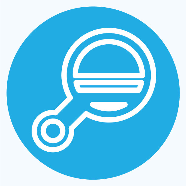 图标镜像2 -蓝色眼睛风格-简单图片下载