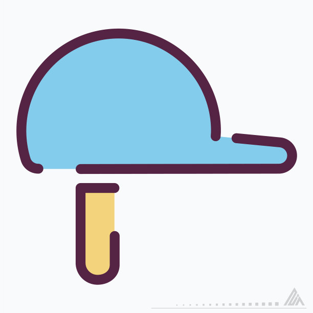 图标马球线切割风格图片下载