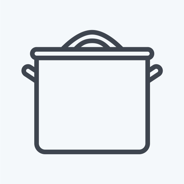 图标壶线样式-简单的可编辑笔画图片下载