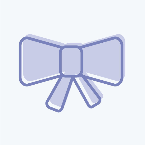 图标彩带-两种色调的风格-简单图片下载