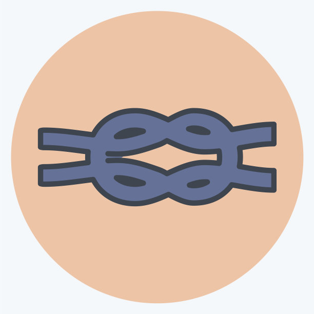 图标绳-颜色伙伴风格-简单的编辑图片下载