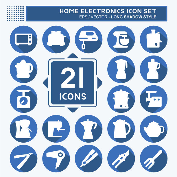 图标设置家居-长影风格-简约图片下载