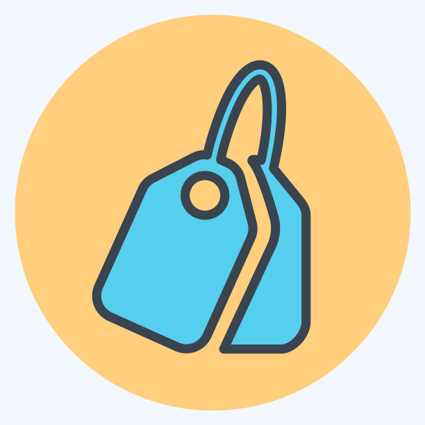 图标纺织品样品-颜色伙伴样式简单图片下载