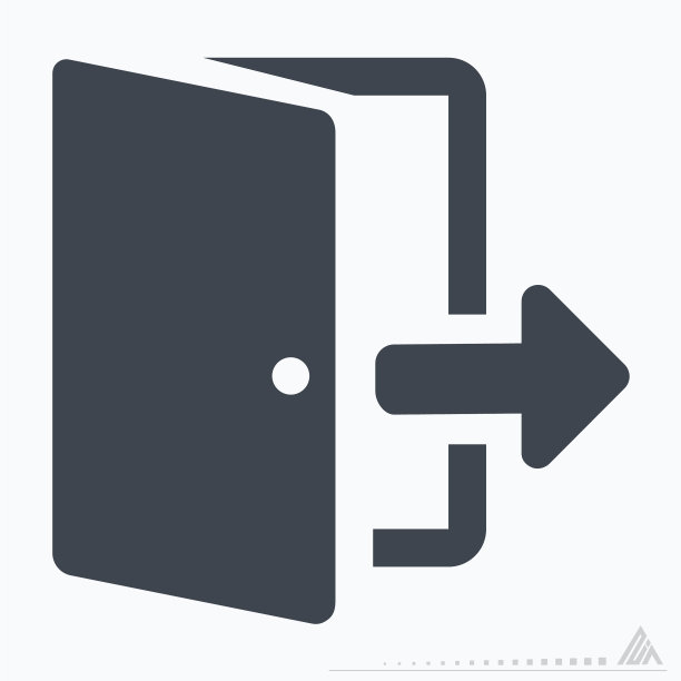 退出图标-字形样式图片下载