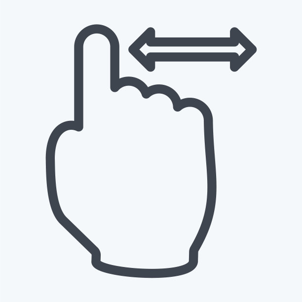 图标垂直滚动2行风格-简单图片下载