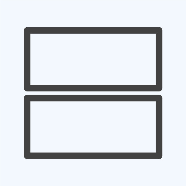 图标查看议程-行风格-简单的编辑图片下载