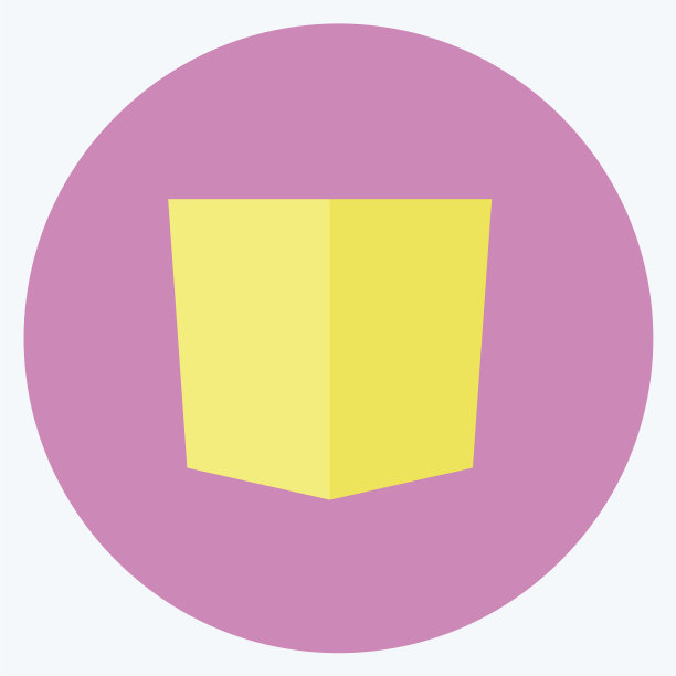 口袋方形图标在时尚的平风格孤立图片下载