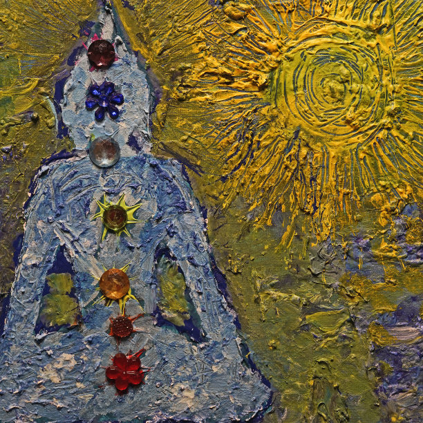 开明的佛轮廓图片下载