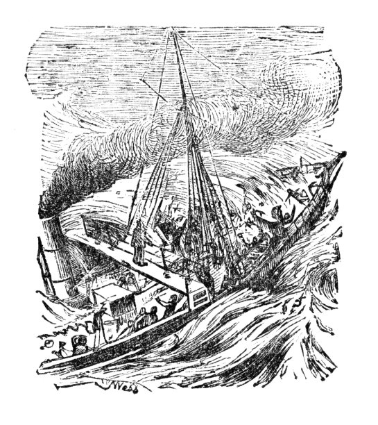 蒸汽船在风暴图片下载