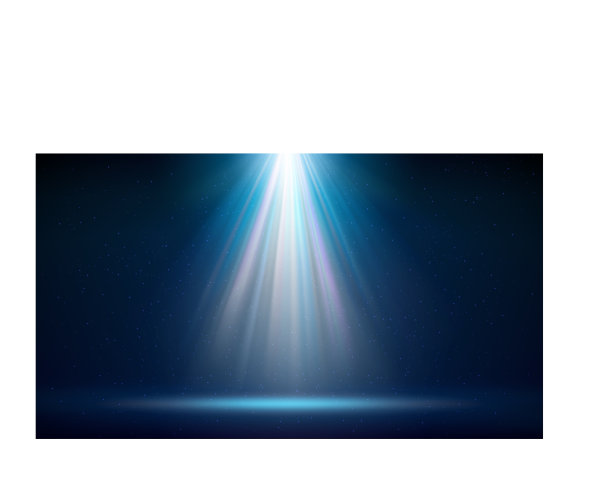 聚光灯背景照亮蓝色舞台图片下载