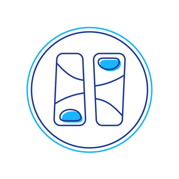 填充轮廓国铁是一种传统的日文图片下载