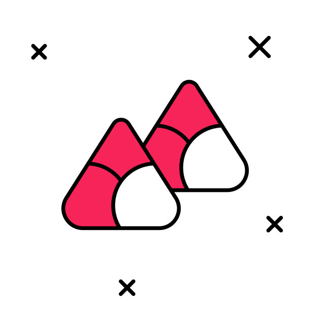 粽子在蒸笼中填满轮廓图标图片下载