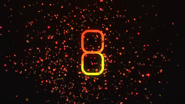 8号纸屑图片下载