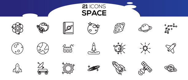 空格图标集合图片下载