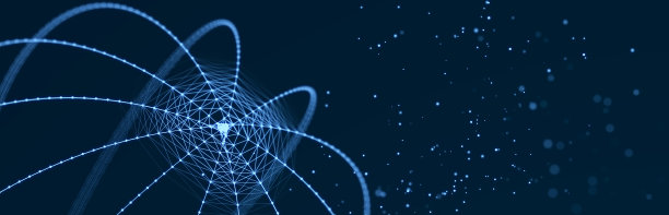 数字技术背景。点与线相连的抽象结构。大数据。3 d渲染。图片下载