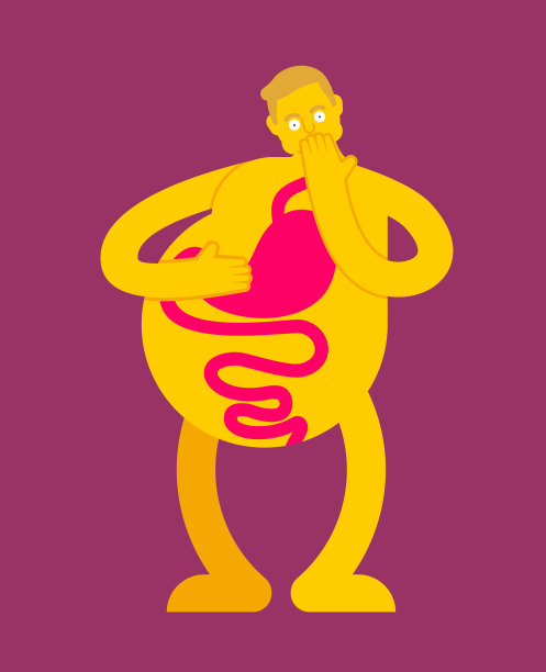 胃胀、恶心图片下载