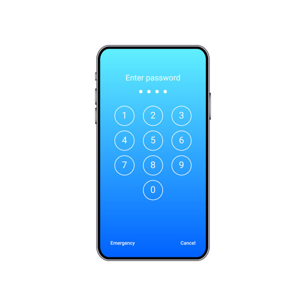 智能手机屏幕锁定模板与数字图片下载