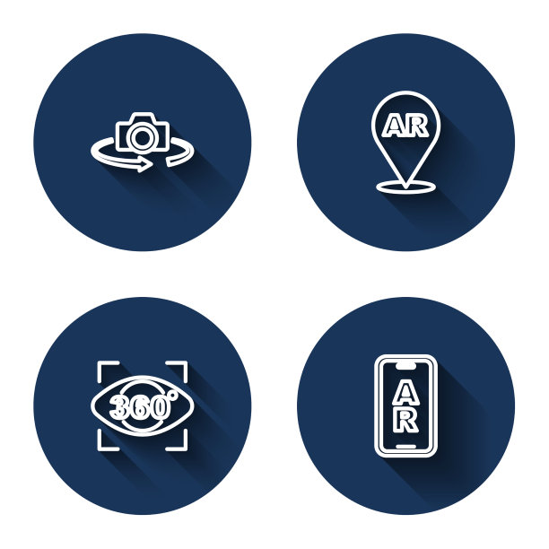 设置线360度视角增强现实ar图片下载
