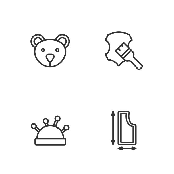 设置线缝图案针床和针图片下载