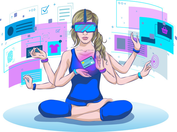 超时空和数字现实虚拟和图片下载