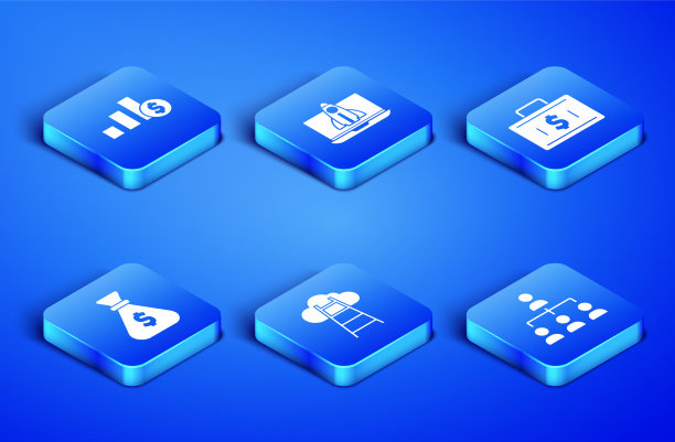 设置层次结构图、饼图和美元图片下载