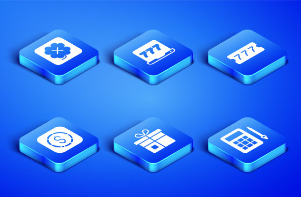 设置宾果牌赌场老虎机礼盒图片下载