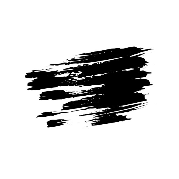 油漆刷上的黑色斑点图片下载