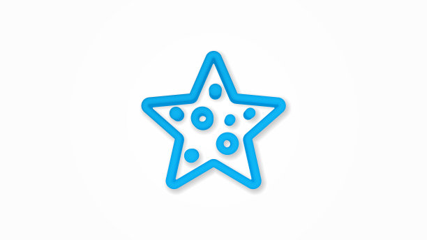 海星现实图标3d线图片下载