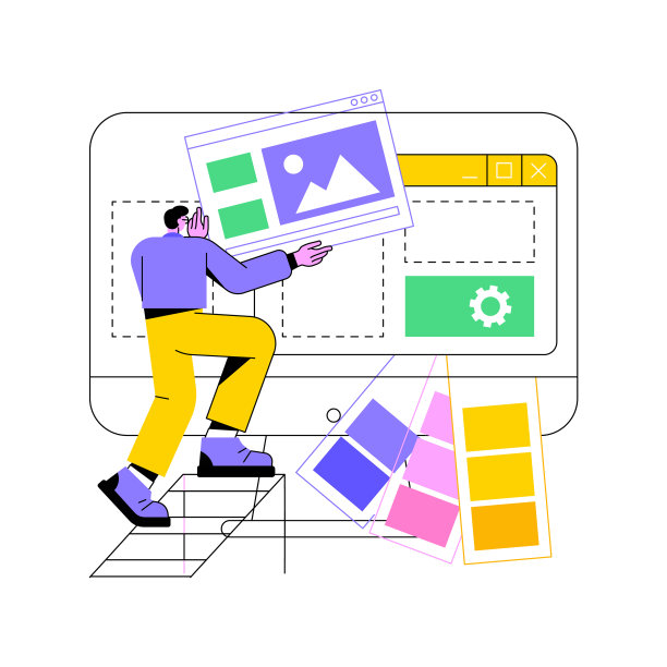 低代码开发抽象概念图片下载