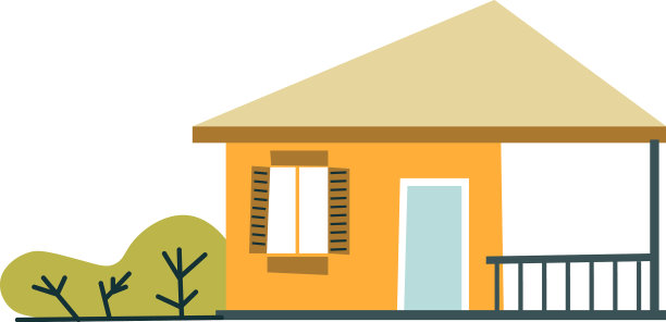 避暑小屋或林中木屋图片下载