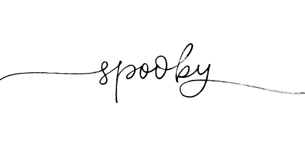 诡异的矢量线字体。图片下载