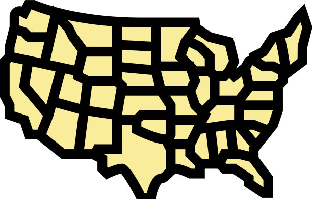 纽约州颜色图标图片下载