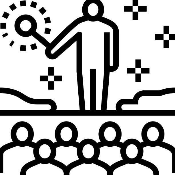 显示魔术线图标图片下载