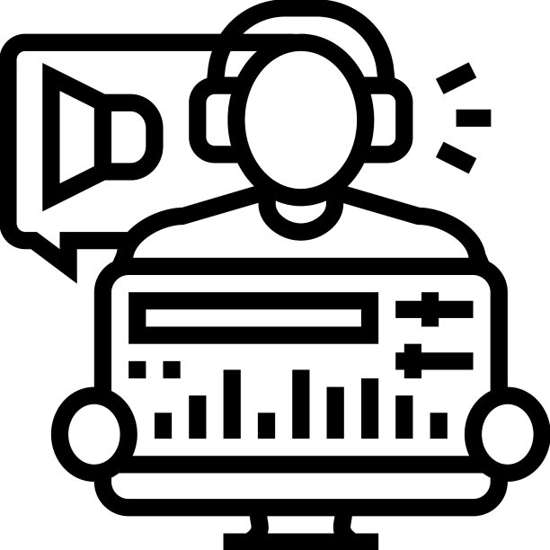 音频编辑器行图标图片下载