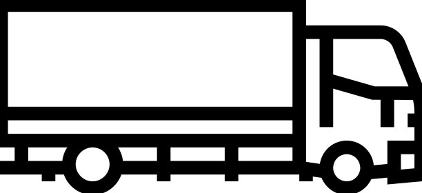 卡车运输线图标图片下载