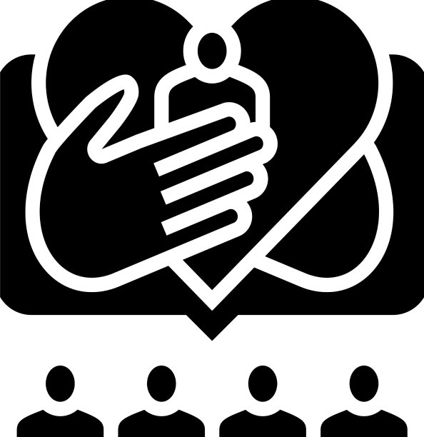 儿童关爱象形图标图片下载