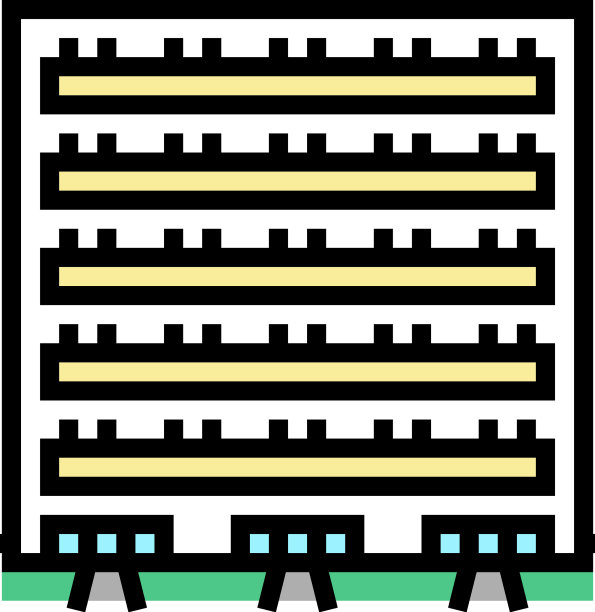 公寓颜色图标图片下载