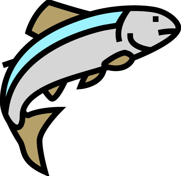 三文鱼颜色图标图片下载