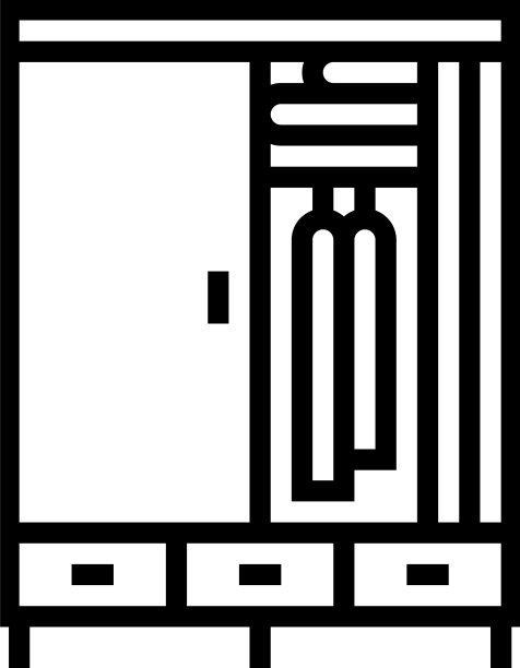 衣柜家具系列icon图片下载