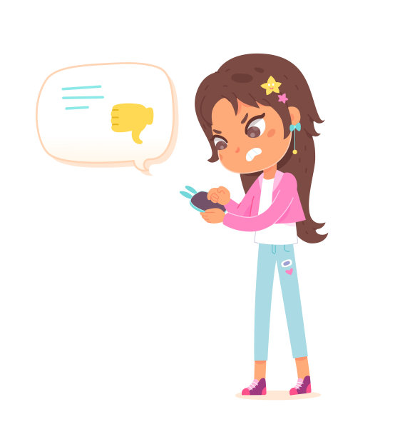 社交媒体上的负面评论图片下载