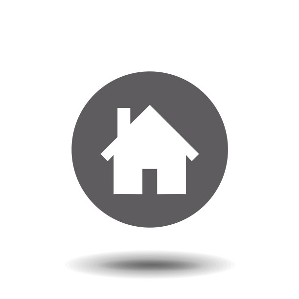 家庭图标固体标志象形孤立在白色图片下载