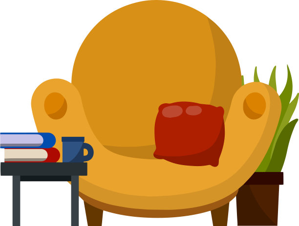 带书的桌椅图片下载