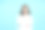 肖像美丽自信的亚洲女人加上大小交叉手臂上孤立的浅蓝色工作室背景。图片下载