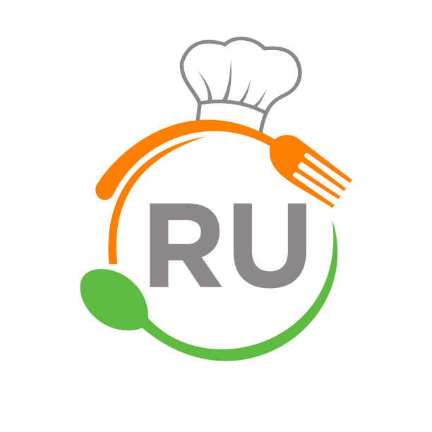 信茹餐厅标志用厨师帽和勺子图片下载