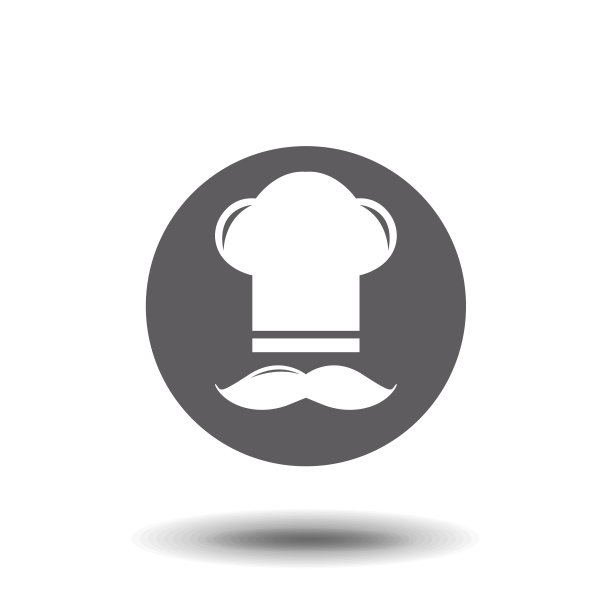 厨师帽和胡子图片下载