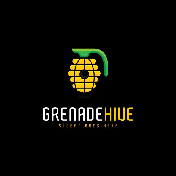 蜂巢手榴弹标志灵感手榴弹图片下载