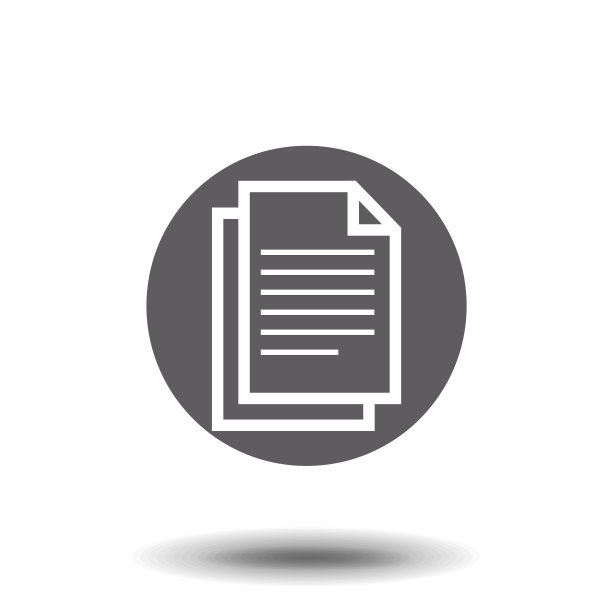 文档图标在白色背景图片下载