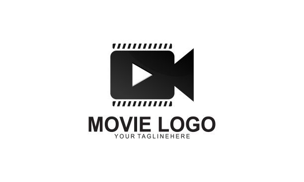 电影影院标志设计模板图片下载